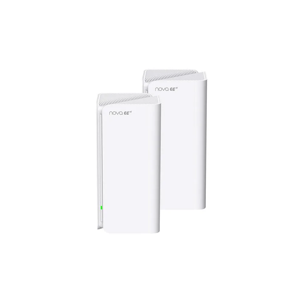 Tenda Mx21 Pro(2-Pack) Tri-Band (2.4 Ghz / 5 Ghz / 6 Ghz) Wi-Fi 6 (802.11Ax) White 3 Internal