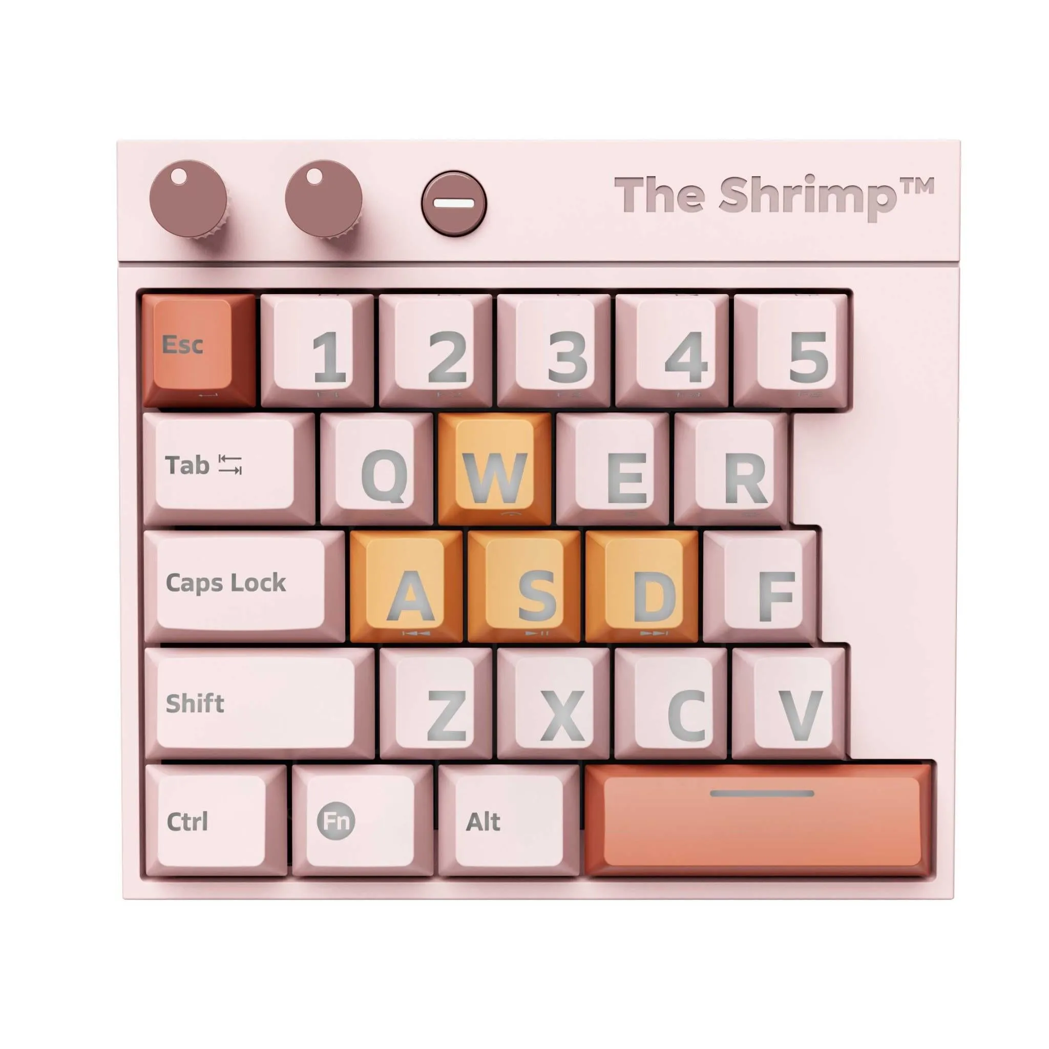 The Shrimp Ultracompact Mechanical Gaming Keyboard (Pinky)