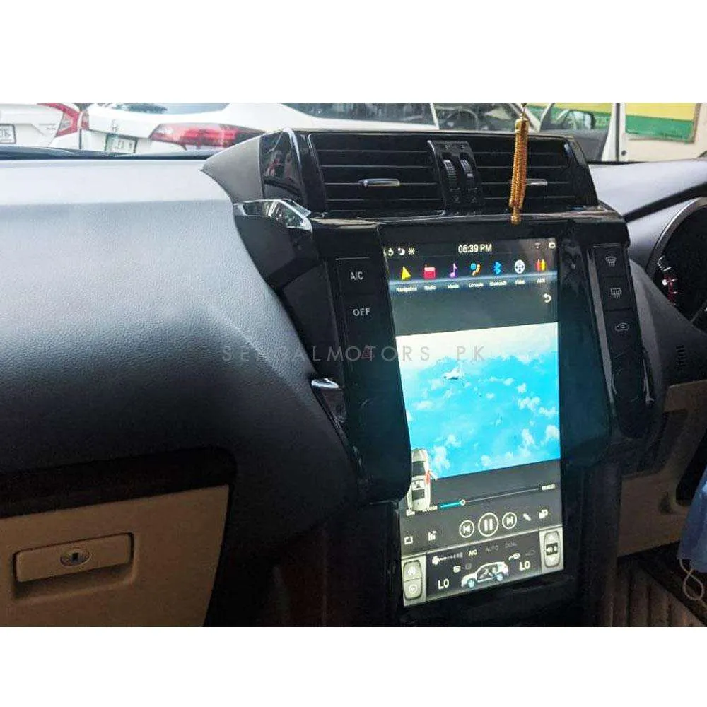 Toyota Prado Tesla LCD Black 13.6 Inches - Model 2014-2016 - IPS Display Multimedia System Android