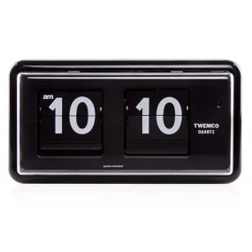 Twemco QT-30 Flip Clock Black