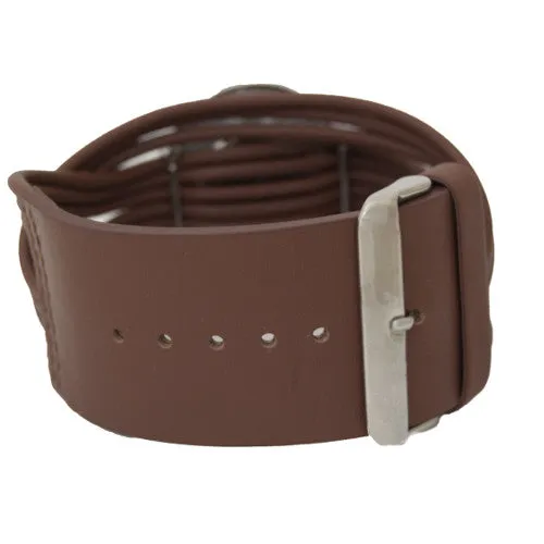 UFO Ladies Brown Watch and Spaghetti Brown Leather Cuff