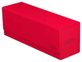 Ultimate Guard - Arkhive 400  XenoSkin Monocolor (Red)