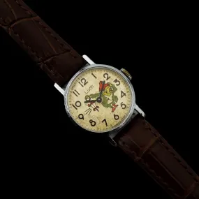 Vintage small retro kid's watch Luch 1801.1.K1 dwarf beautiful watch soviet mechanical