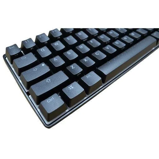 Vortex Poker 3 60% RGB Backlit 61 Keys Compact Mechanical Gaming Keyboard Cherry MX Silent Black Linear Quiet Switch