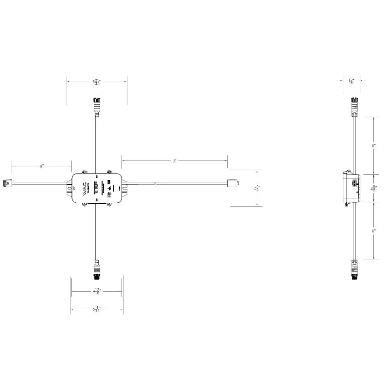 WAC T24-OD-CTR InvisiLED Pro  Outdoor Wireless DMX Controller