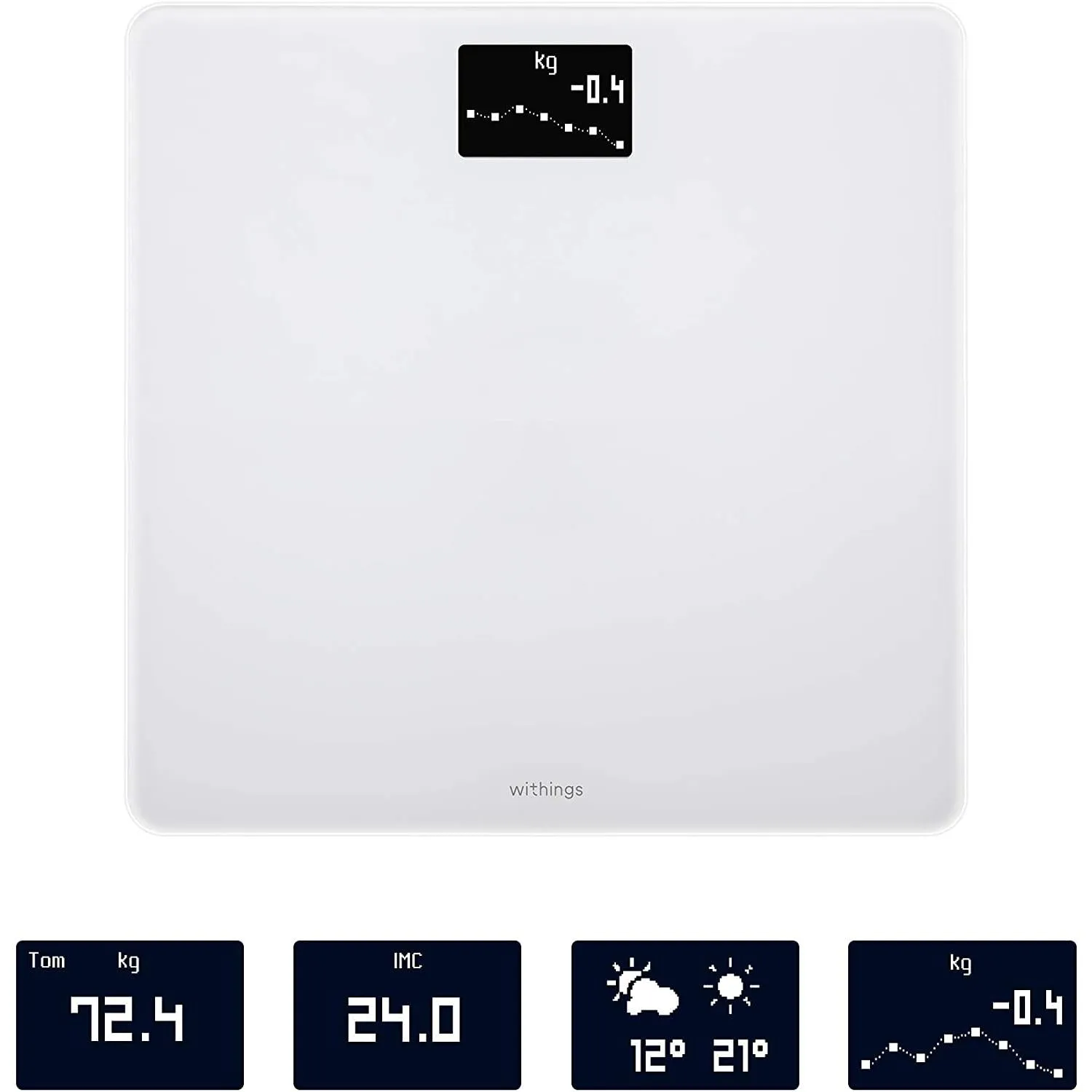 Withings Body BMI Wifi Smart Scale (White)