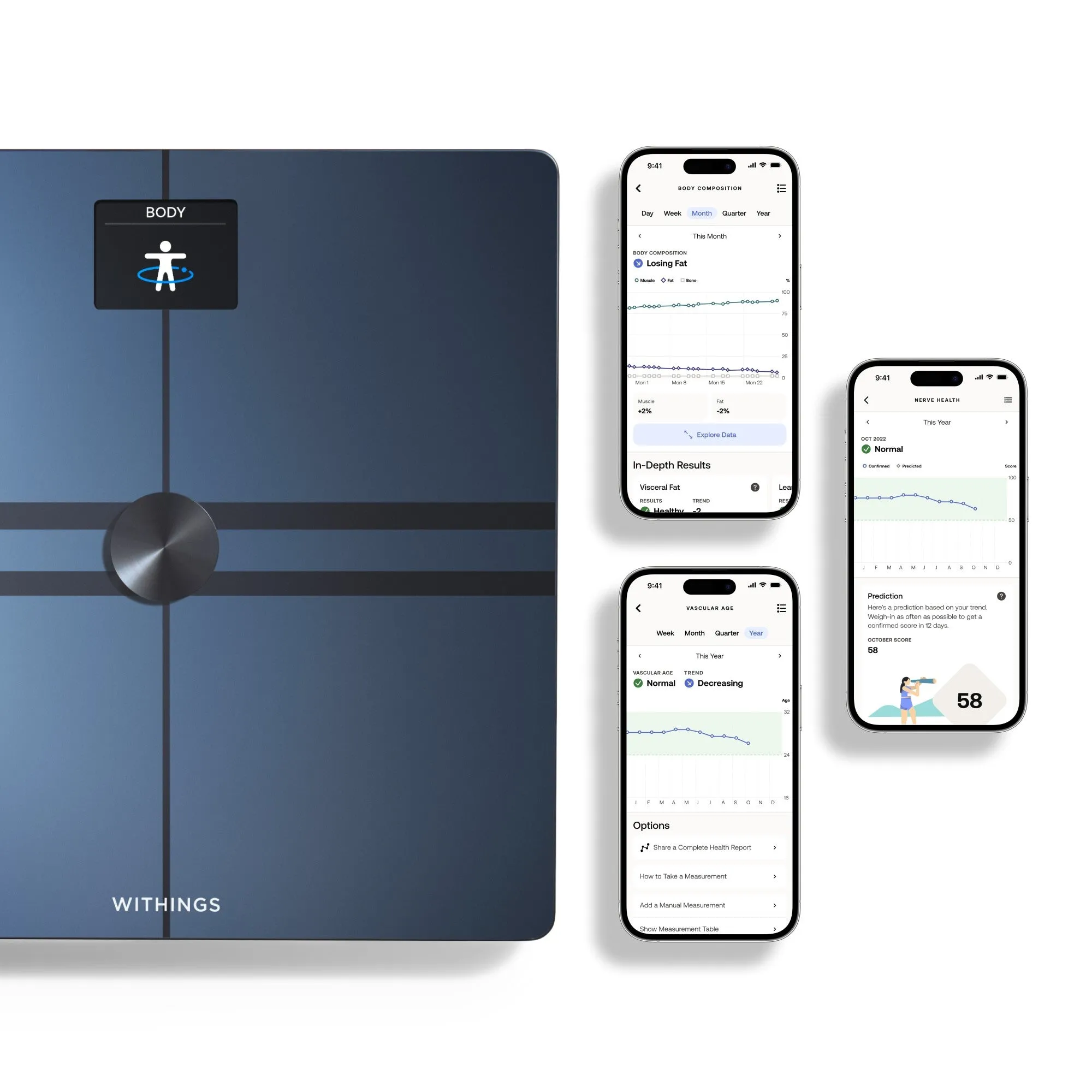 Withings Body Comp Scale Black