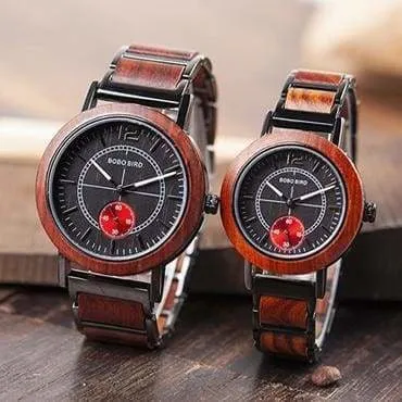 Wooden Watches For Lover's - Men and Women