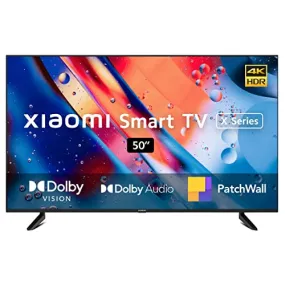 Xiaomi 125 cm (50 inches) X Series 4K Ultra HD Smart Android LED TV L50M7-A2IN (Black)