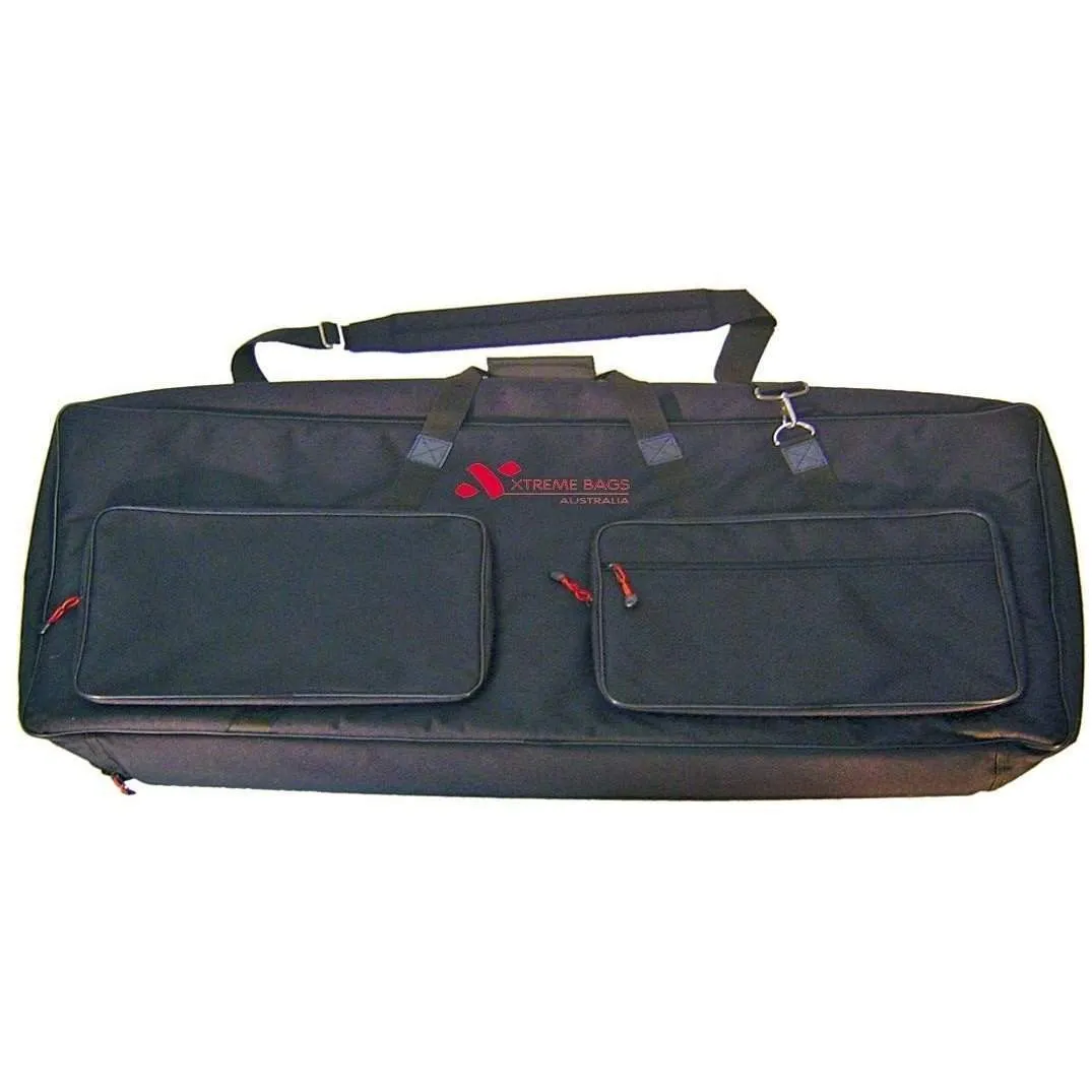 Xtreme Keyboard Gig Bag 134L X 36W X 13D Cm Black