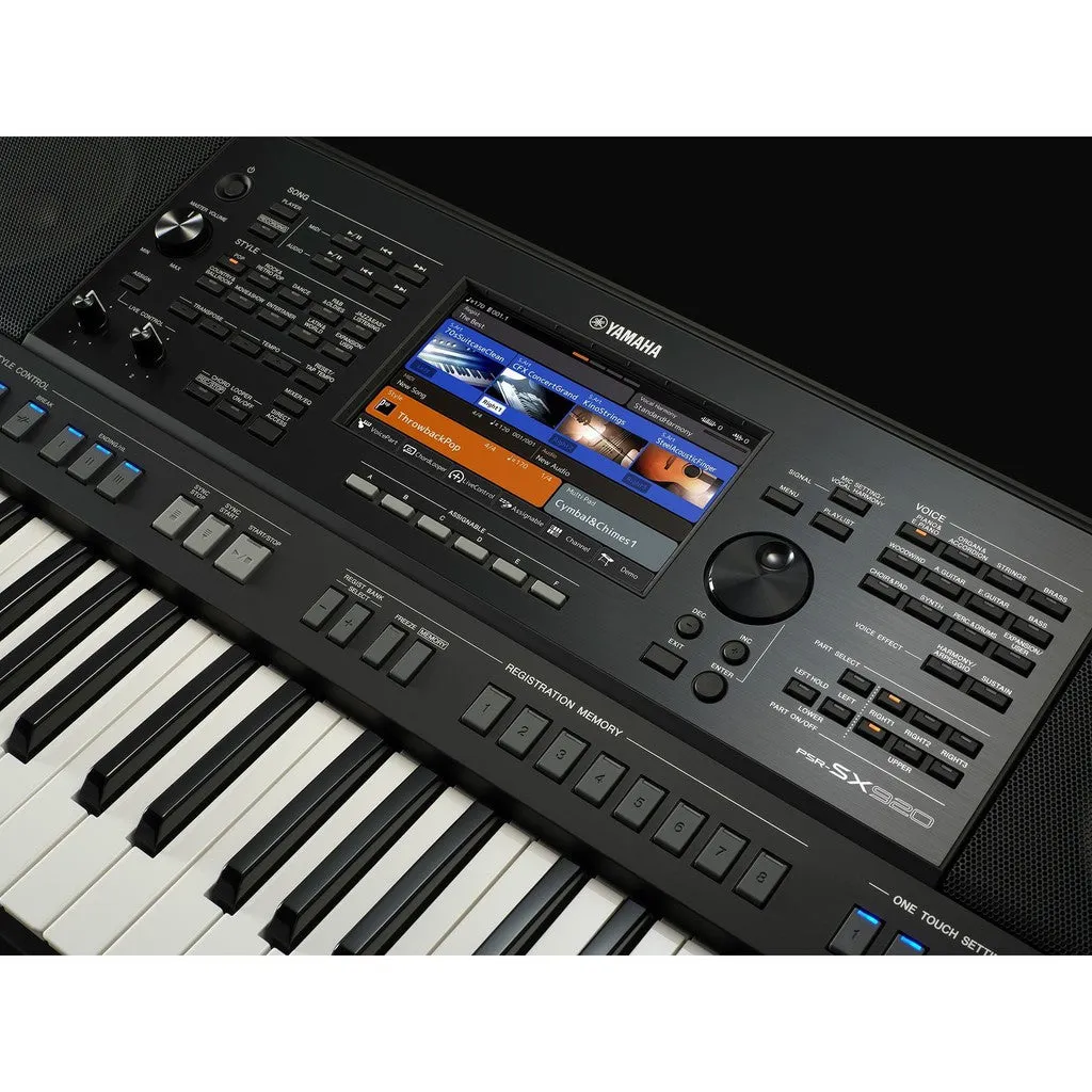 Yamaha PSRSX920 61-key Arranger Workstation