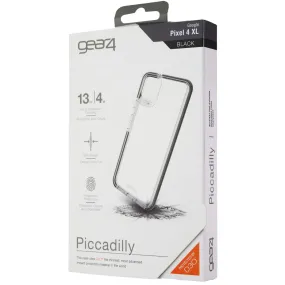 ZAGG Piccadilly Series Hybrid Case for Google Pixel 4 XL - Clear/Black